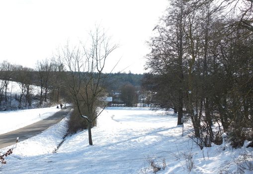 Lerchenhöchstadt im Winter